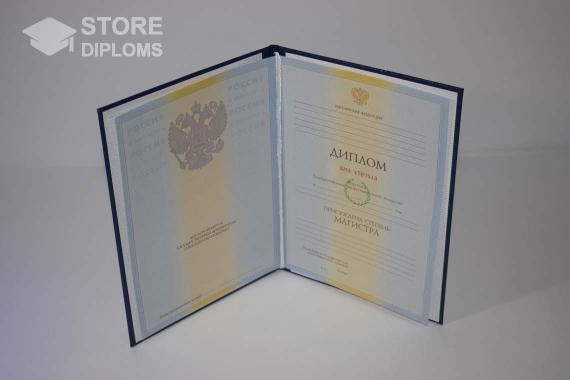 Диплом Магистра в период c 2009 по 2010 год - Братск