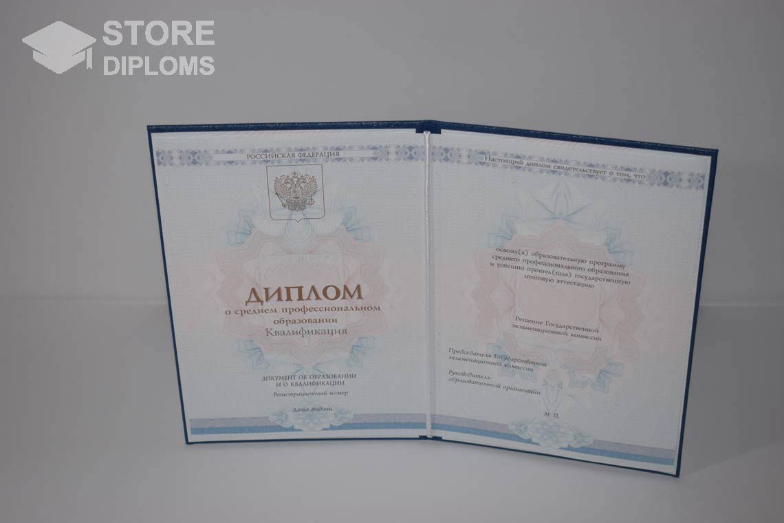 Диплом Техникума период c 2014 по 2025 год - Братск